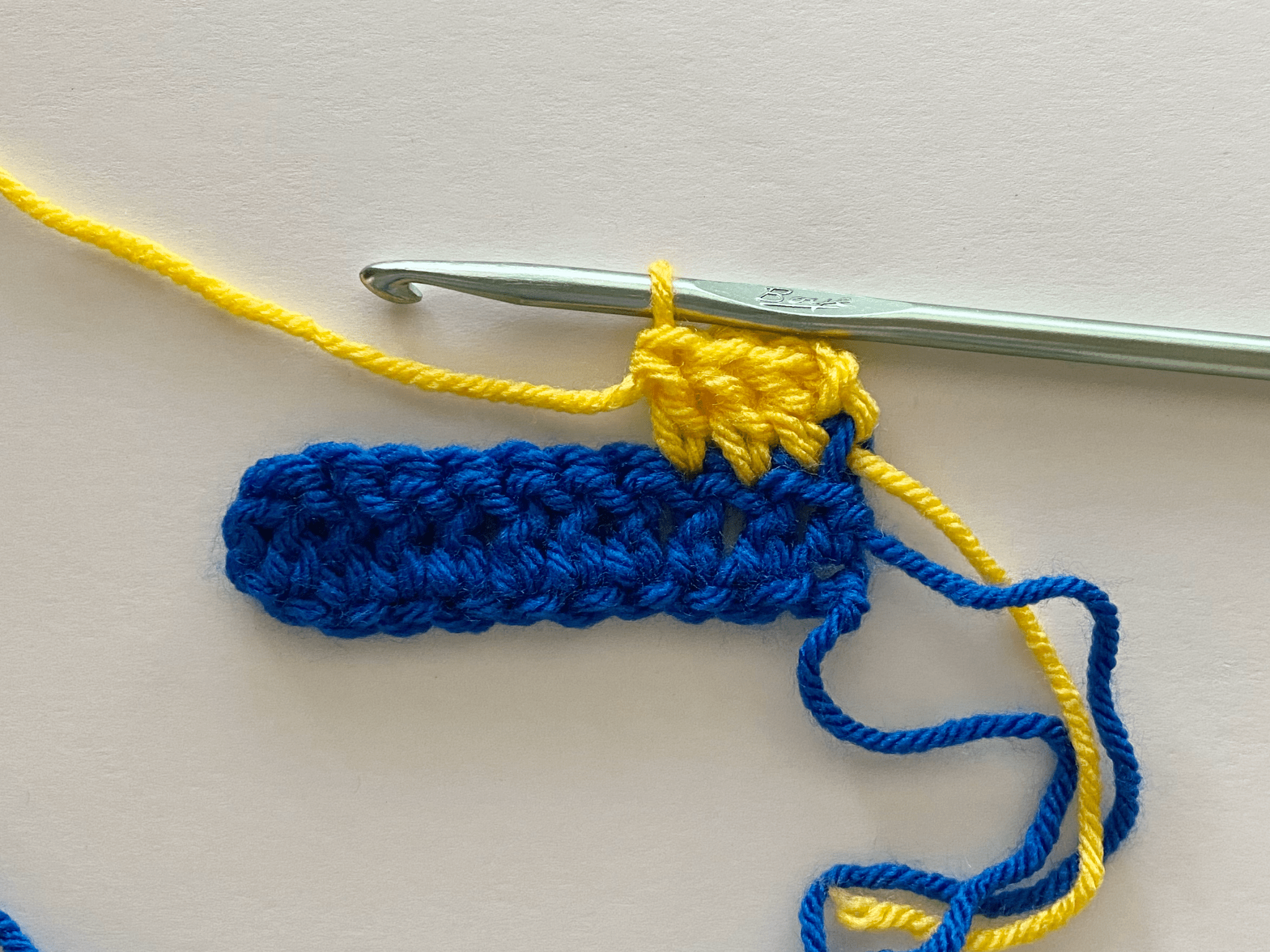 double crochet stitch