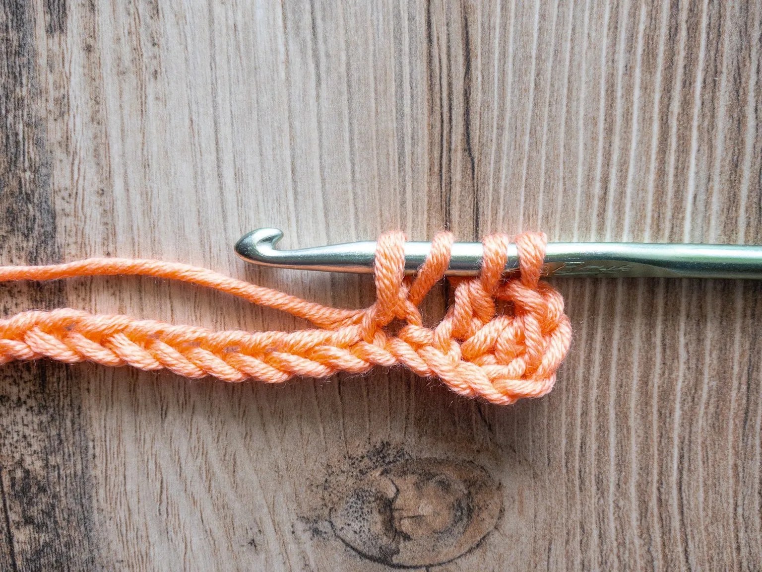 crochet v stitch tutorial
